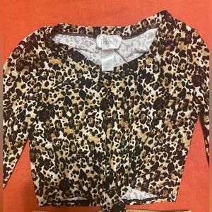 Cheetah Print Top